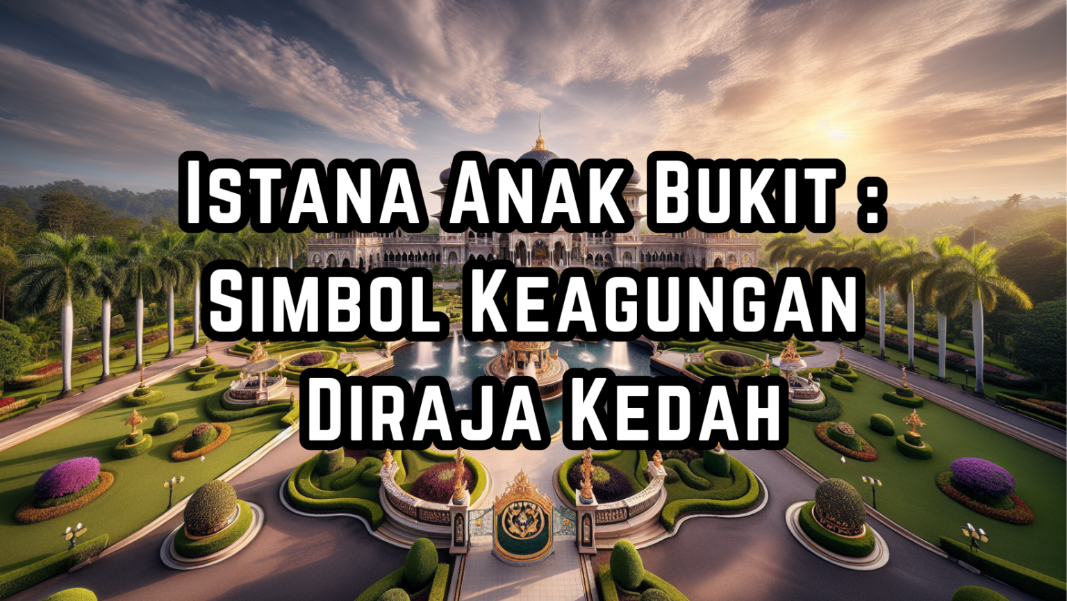 Istana Anak Bukit Simbol Keagungan Diraja Kedah